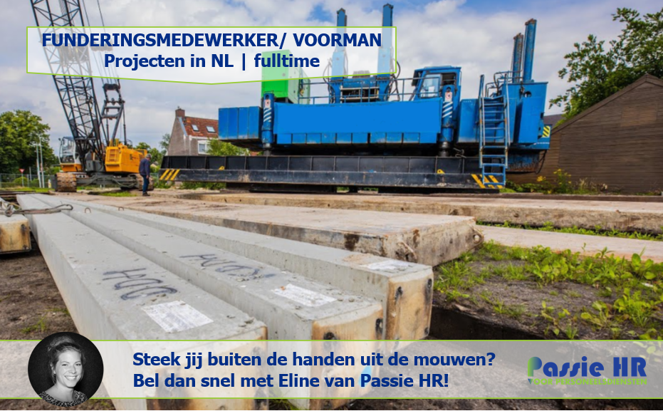 funderingsmedewerker voorman